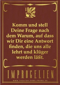 Improgelien mit Text