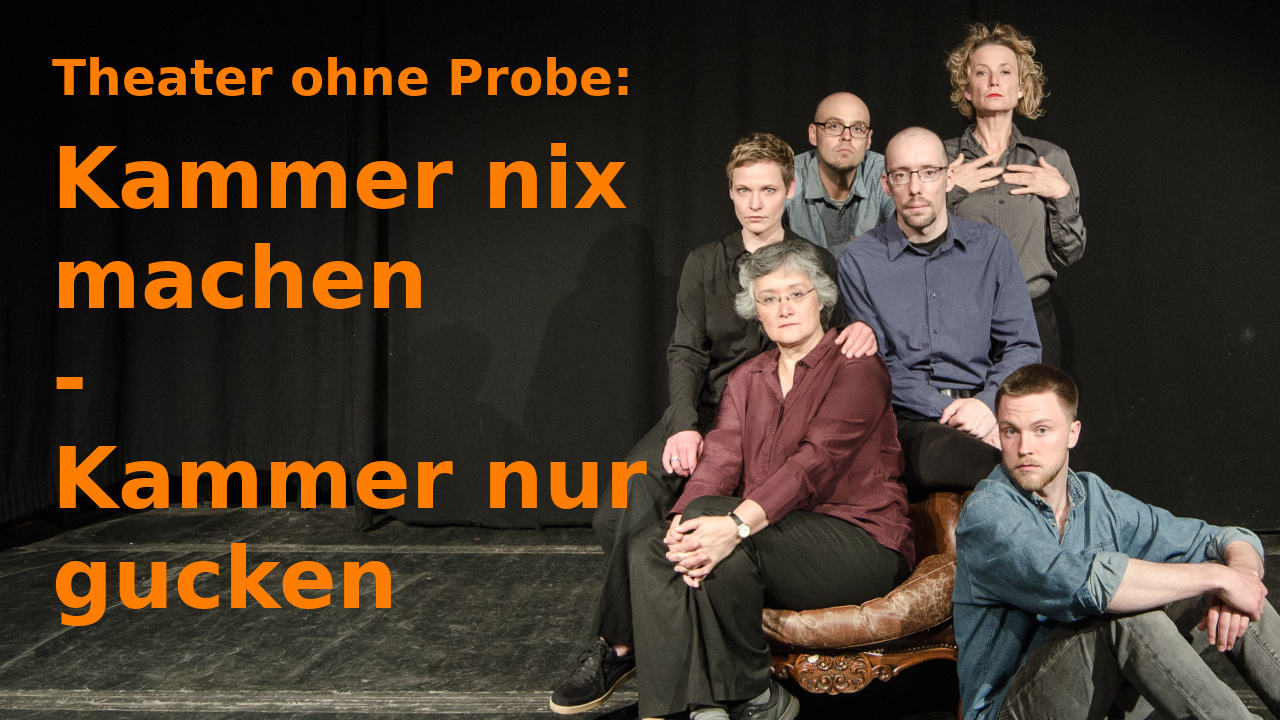 Werbebild für Kammer nix machen - Kammer nur gucken