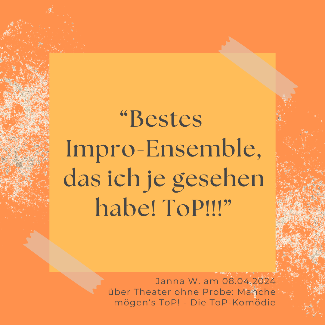 ToP Kommentar Bestes Ensemble